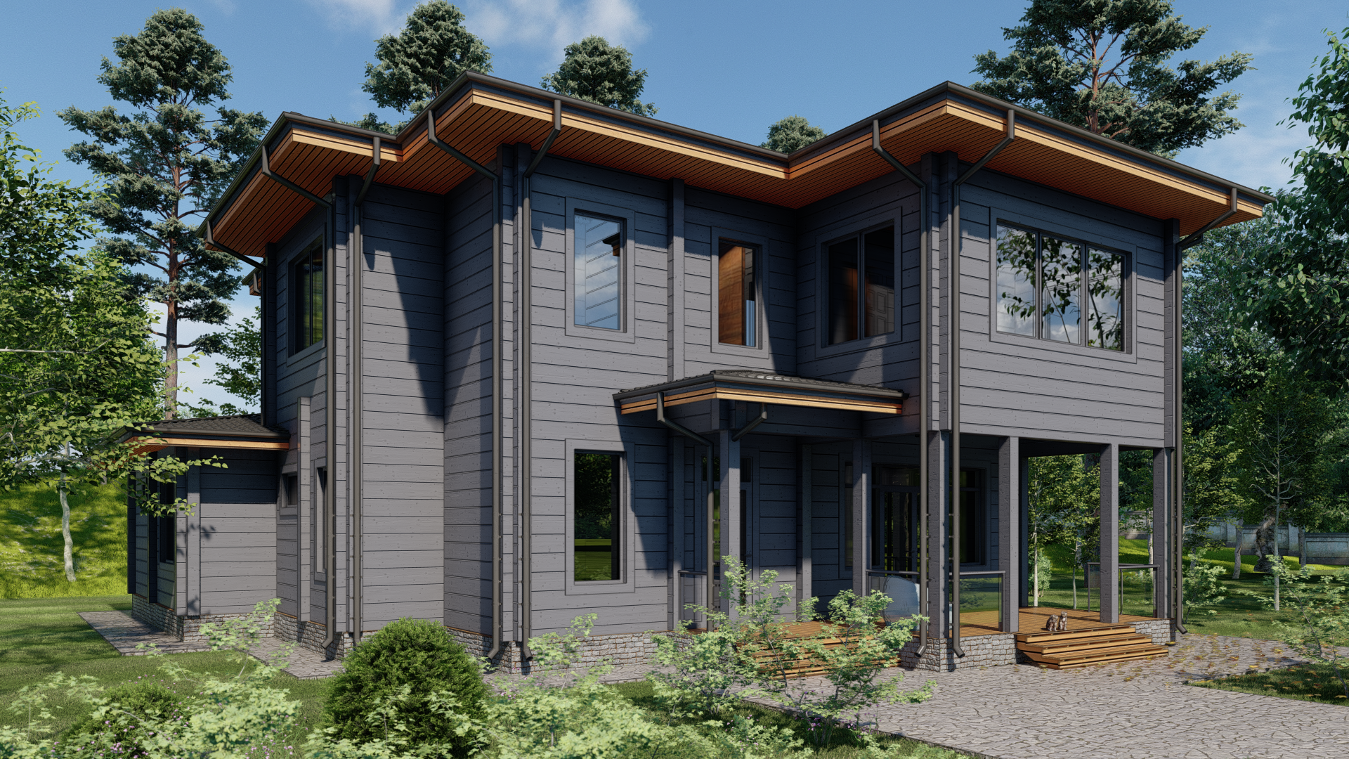 Проект дома «Новомещерский»